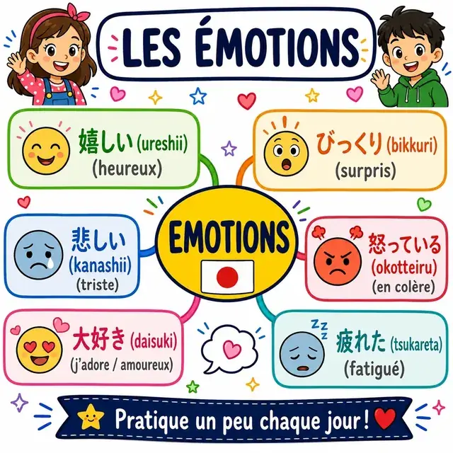 Carte mentale : Émotions