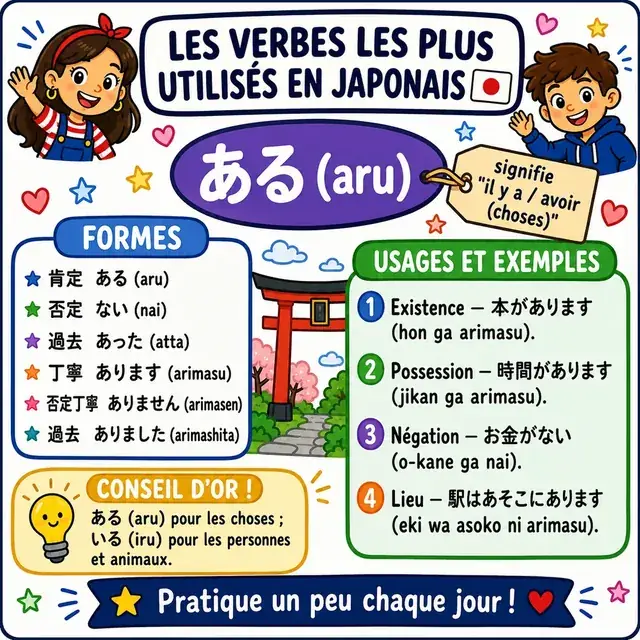 Carte mentale : verbe です DESU