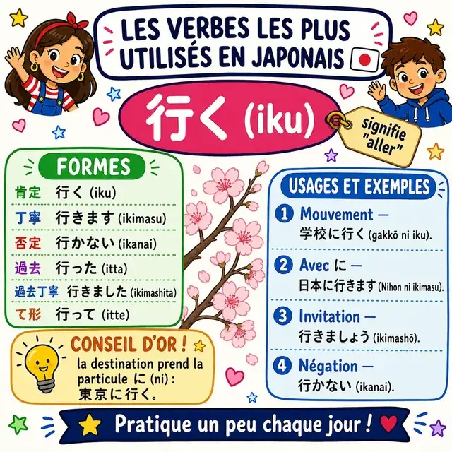 Carte mentale : verbe いる IRU